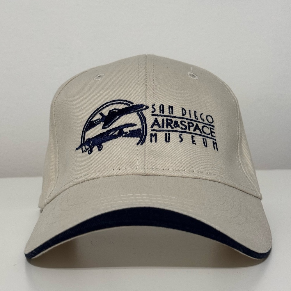 San Diego Air & Space Museum Beige Cap
